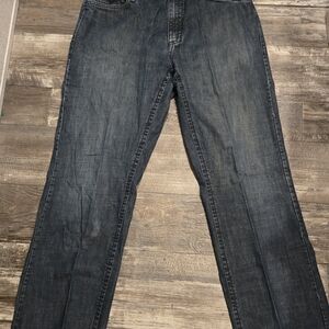 Michael Brandon Men's Relaxed Jeans - Dark Gray